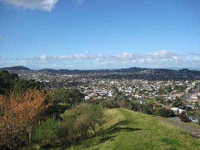 View from Mt Albert Auckland