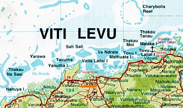Map Viti Levu