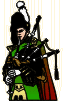 Scottsman playing the pipes -  � CorelDraw 12