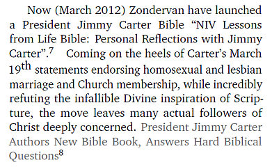 President-Carter-homo statements and bible